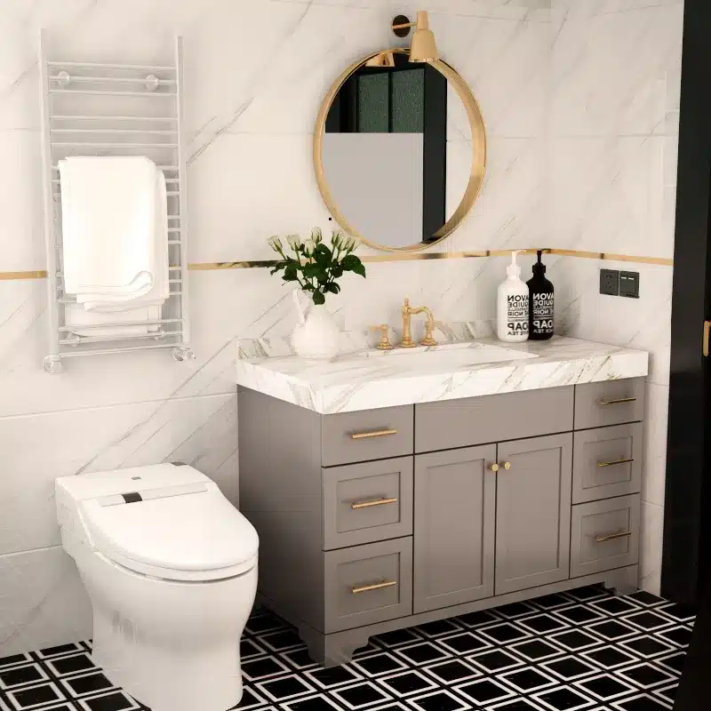 Certificate of Origin & Furniture Export Documents Guide 1 Bathroom vanity cabinet for export order