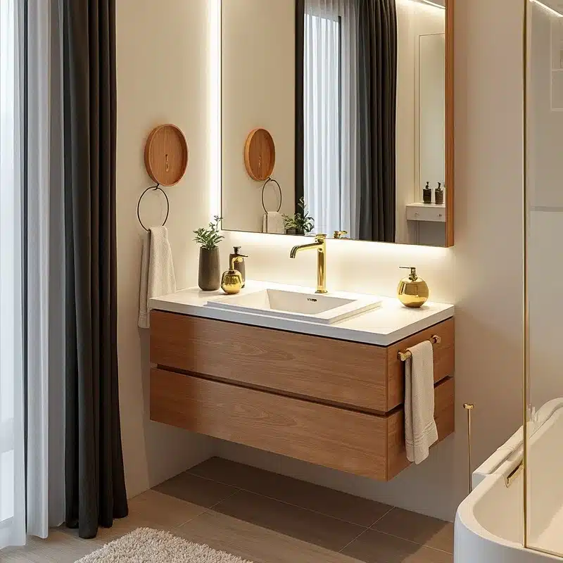 Mexico Distribution Playbook: NOM, Border Logistics and Vanity Demand 3 North America style bathroom vanity for Mexico distribution