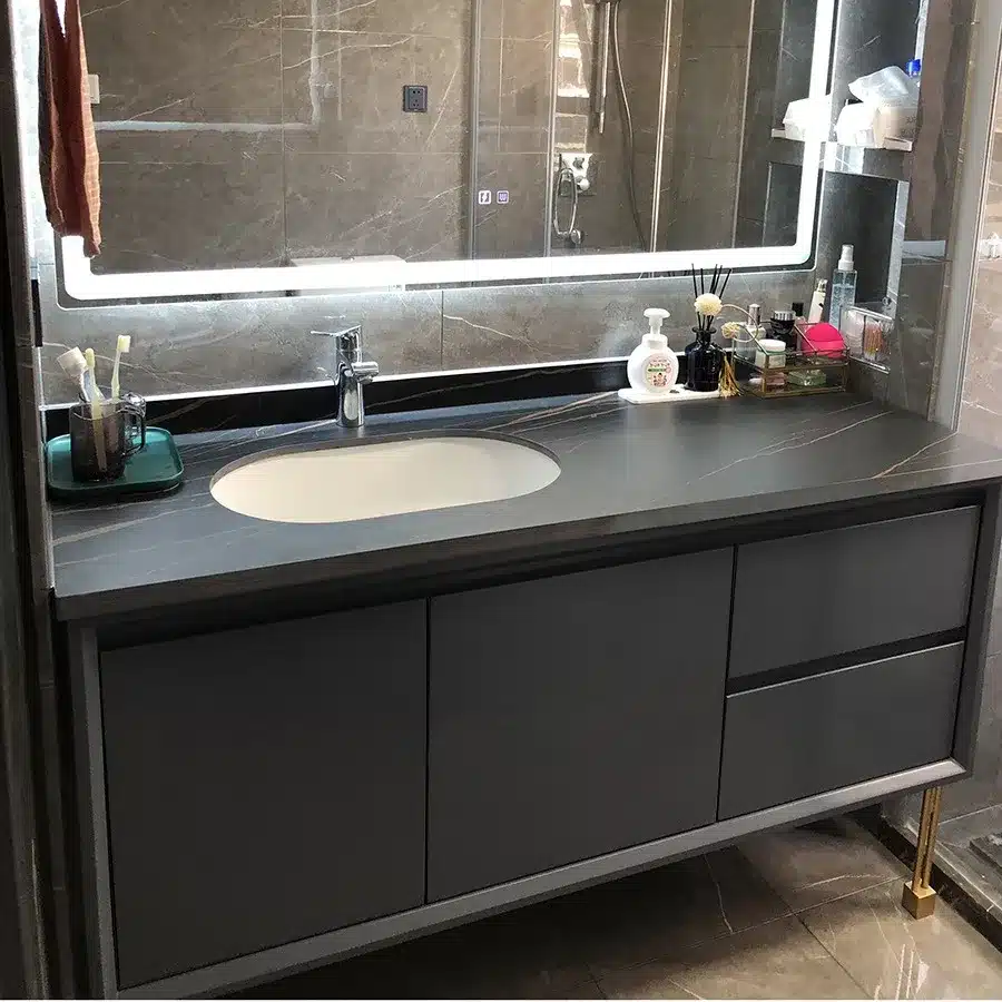 Beyond White: The 2026 Palette (Navy, Emerald & Sage) 5 MF PVC Bathroom Vanity 18