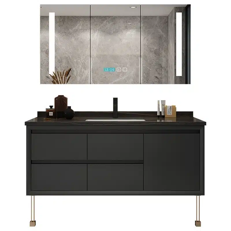 Beyond White: The 2026 Palette (Navy, Emerald & Sage) 4 MF PVC Bathroom Vanity 19