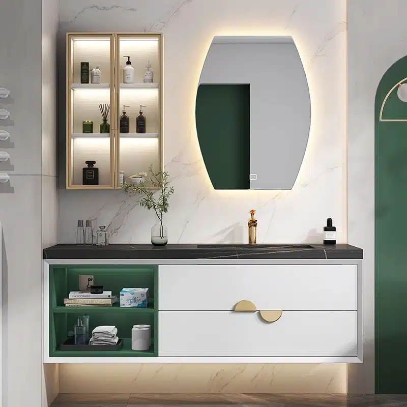 Top 10 Floating Bathroom Vanity Manufacturers in China 2026 5 MF Plywood Bathroom Vanity 36
