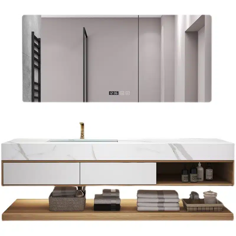 Bathroom Vanity OEM Factory: Cut FOB Costs by 22% 3 MF Sintered Stone Bathroom Vanity 15