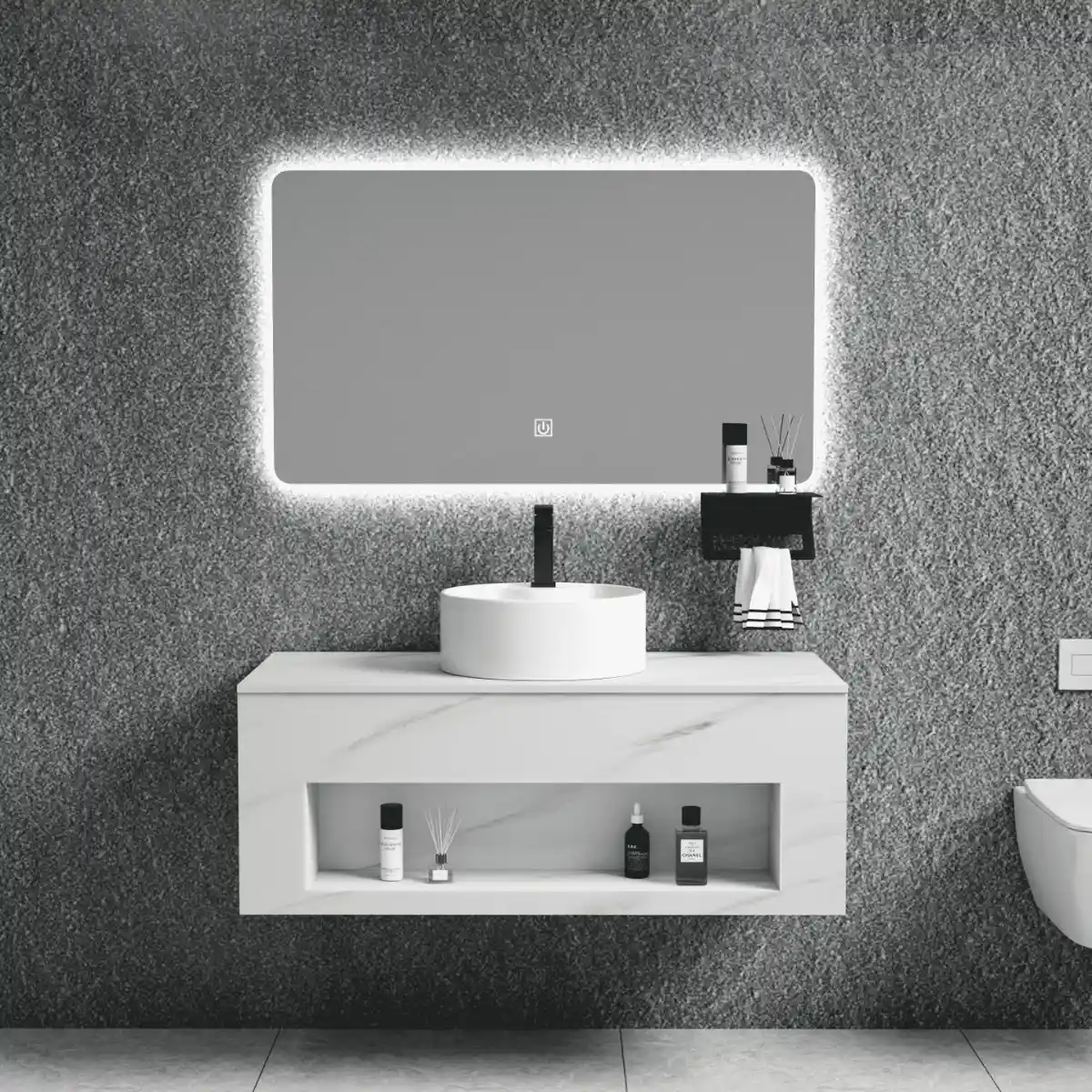 MF Sintered Stone Bathroom Vanity 17