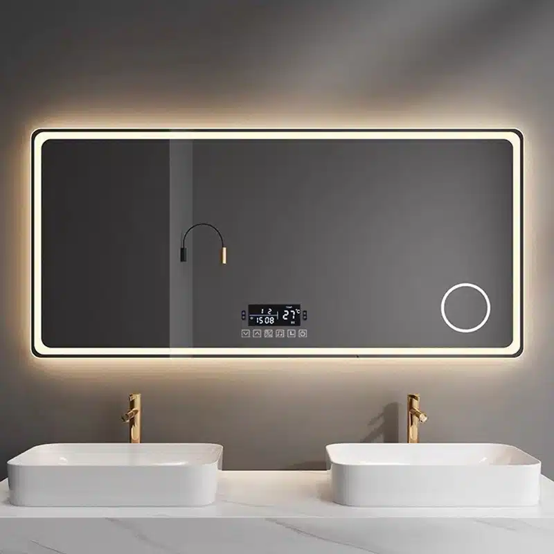 Hotel Vanity Standards: HPL vs. Lacquer vs. Melamine 5 MF Smart mirror 52 1