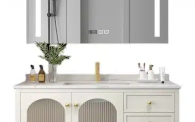 Warm Minimalism 2027: Oak, Stone and Soft Whites in Bathroom Design