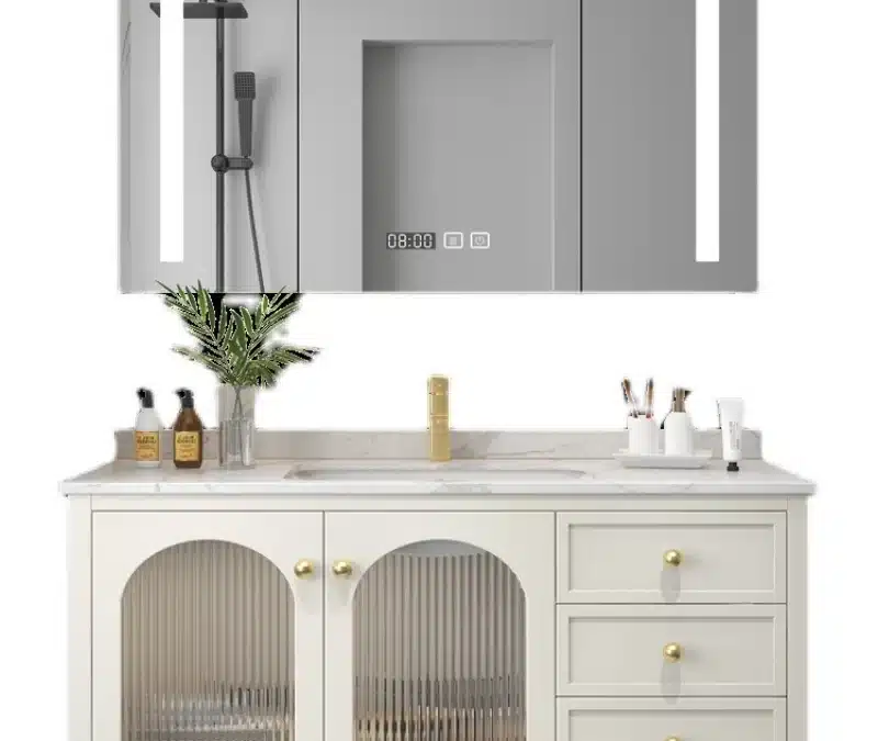 Warm Minimalism 2027: Oak, Stone and Soft Whites in Bathroom Design