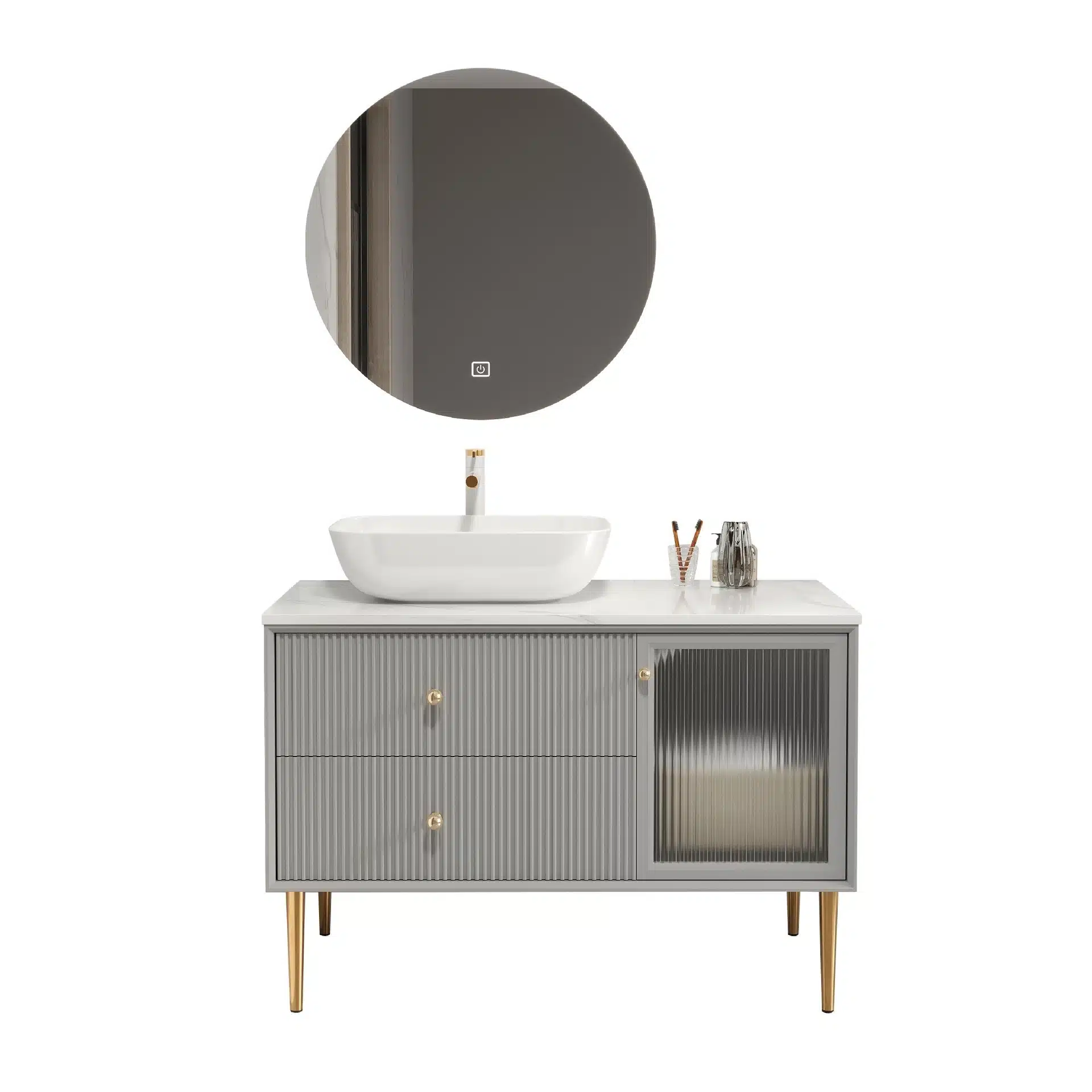 Solid Wood Waterproofing: How Multi-Layer PU Coatings Protect Vanities 4 solid wood bathroom vanity finish detail