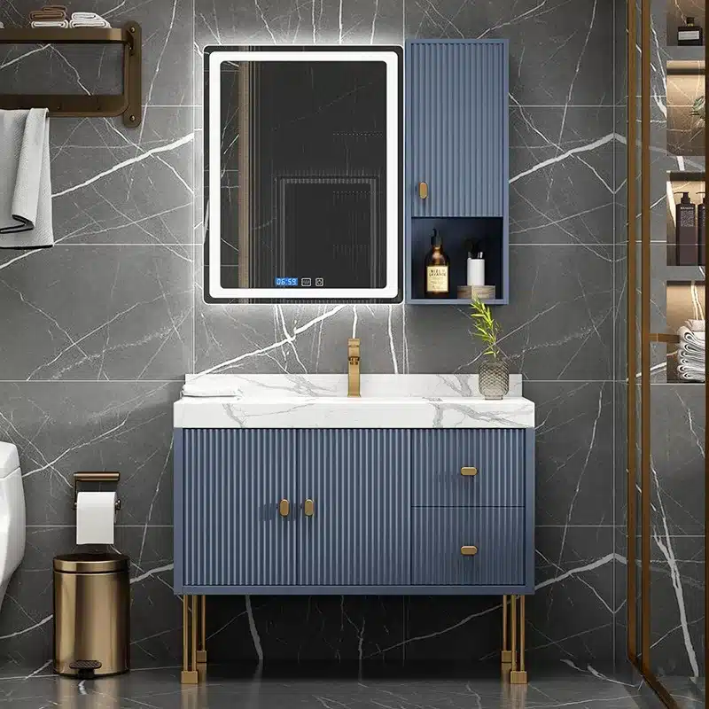 Wholesale Vanity Tops: Materials, Tech Specs, and Damage Prevention Guide 5 MF Solidwood Bathroom Vanity 22
