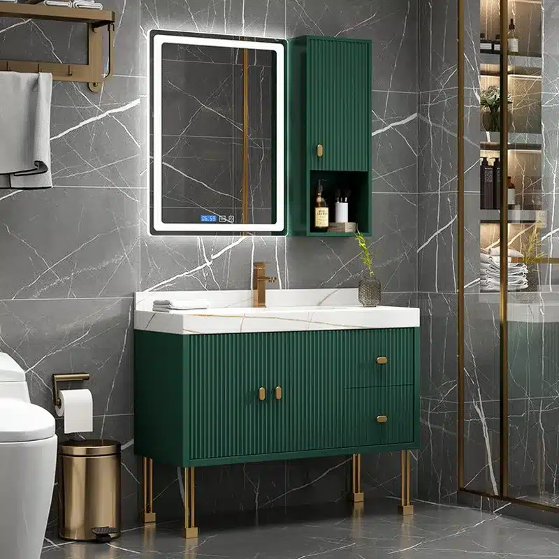 Solid Wood vs. MDF Vanities: A Wholesaler's Material Truth 6 MF Solidwood Bathroom Vanity 23