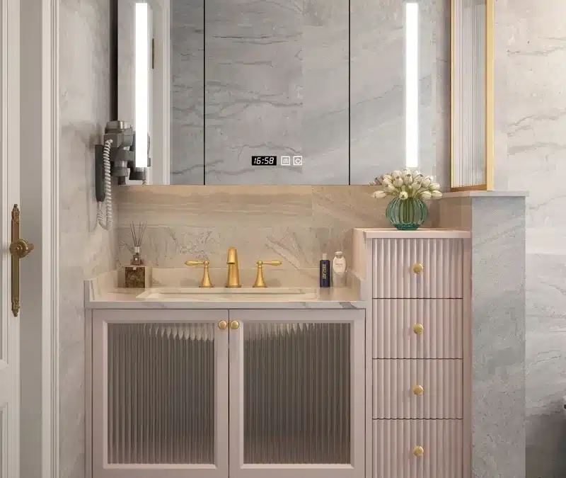 The Fluted Vanity Trend: Why Texture is Taking Over 2026