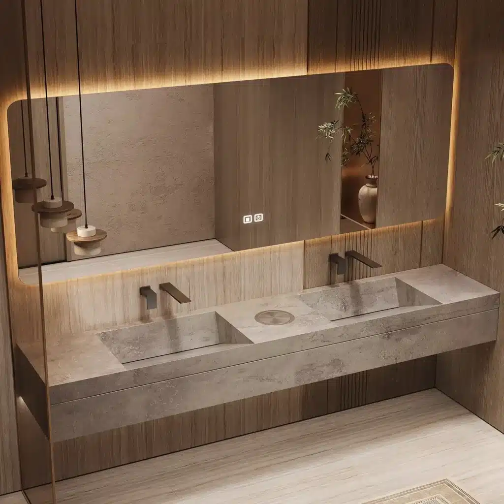 Sintered stone sinks 16