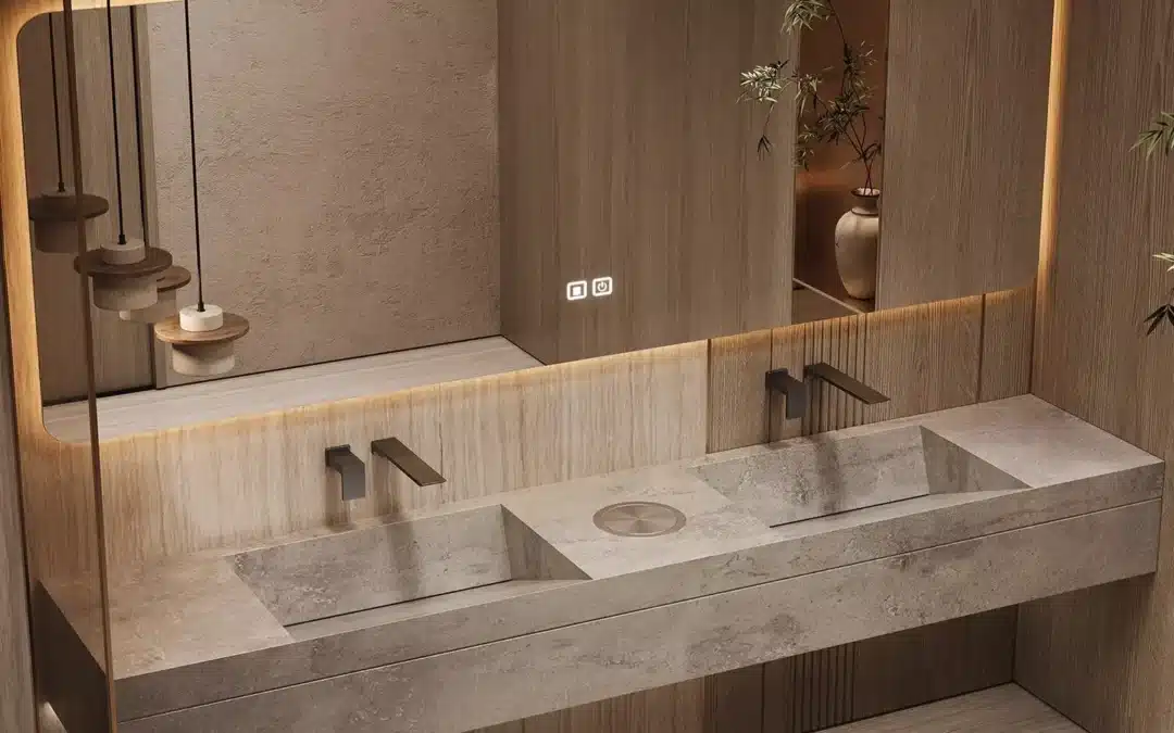 Sintered Stone & Integrated Basins: High-End Sourcing