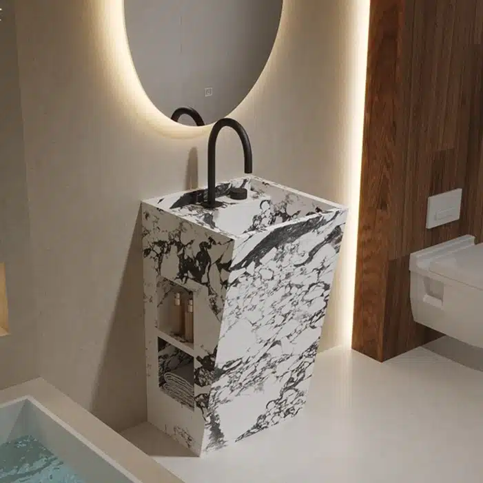 HS Codes for Vanities: 9403.60 vs. 6802.91 4 Sintered stone sinks 24