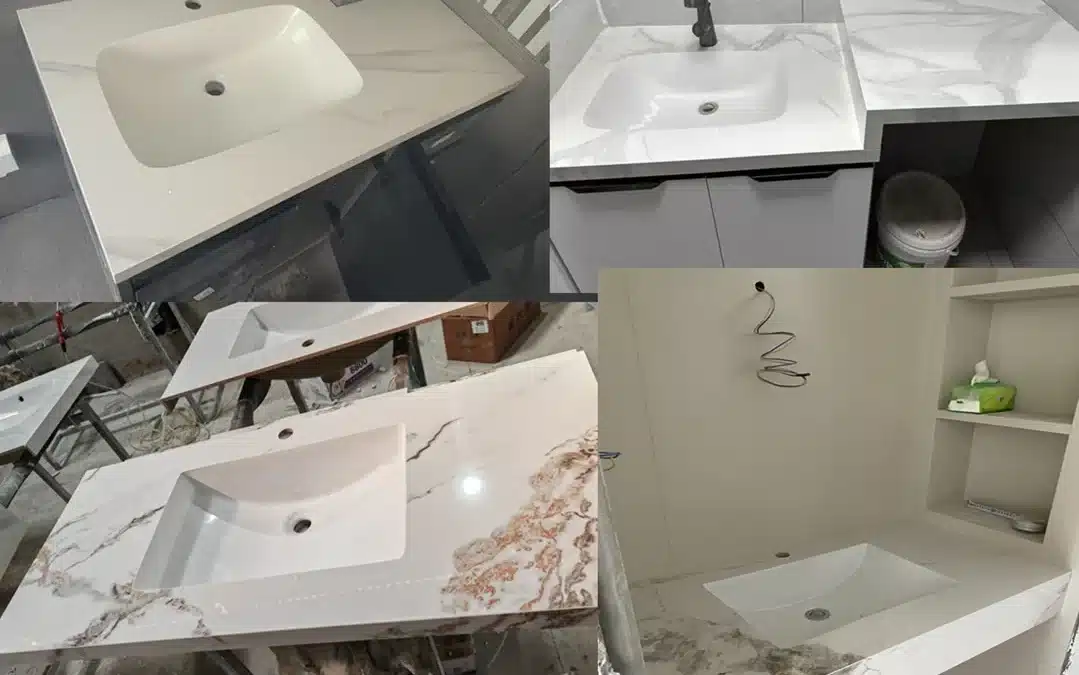 Vanity Tops Explained: Ceramic vs. Quartz vs. Marble