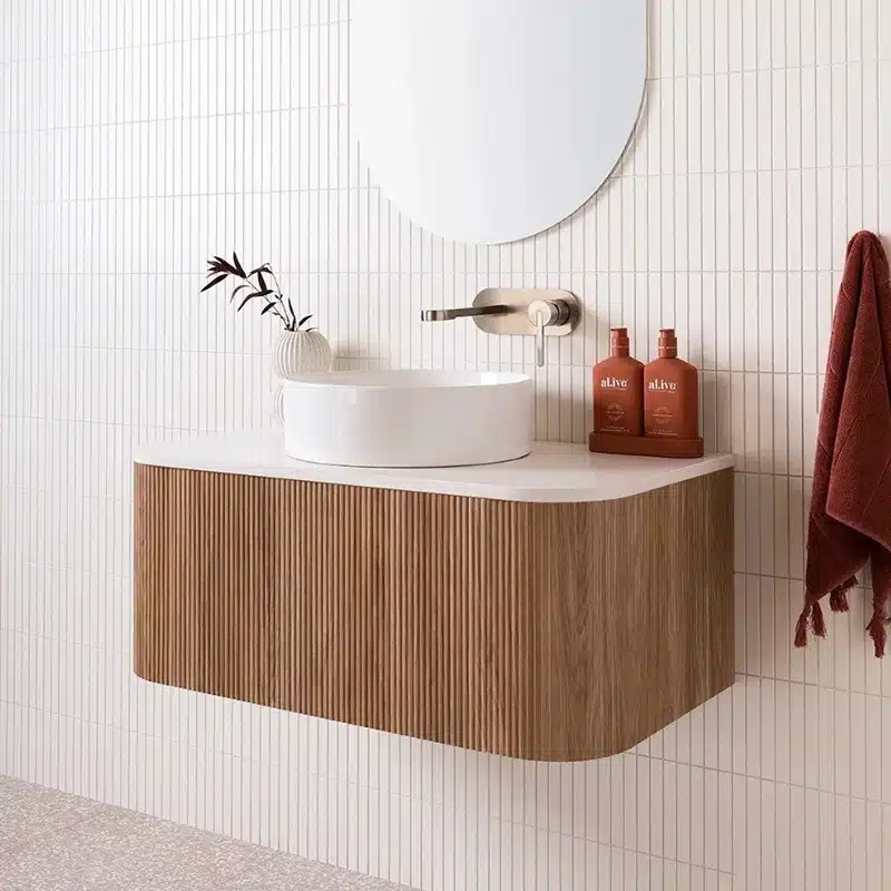 Solid Wood vs. MDF Vanities: A Wholesaler's Material Truth 1 OCEANIA Style bathroom vanity 1