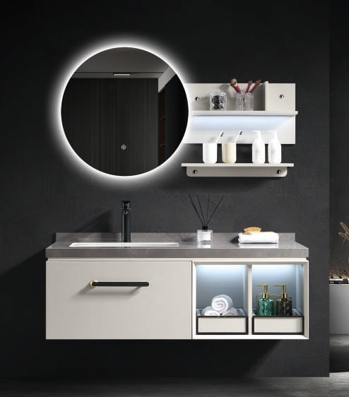 Top 10 Solid Wood Bathroom Vanity Suppliers in China (Oak/Walnut) 2026 1 MF 3077 Solid Wood Bathroom Vanity