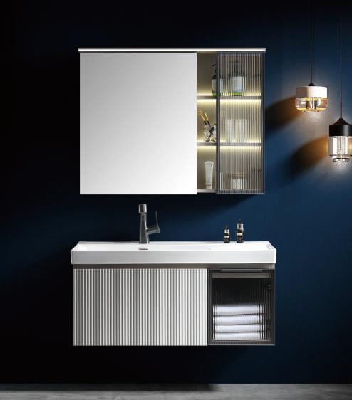 RTA Vanity Installation Checklist: 12 Steps for Job Sites 3 Bathroom vanity cabinet unit for commercial installation