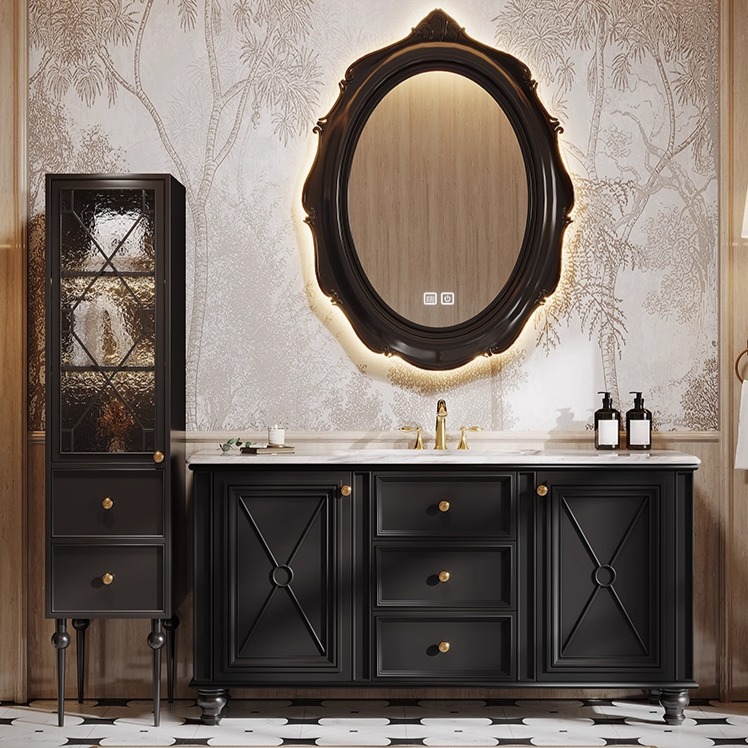 MF Europe Style Solidwood bathroom cabinet 14