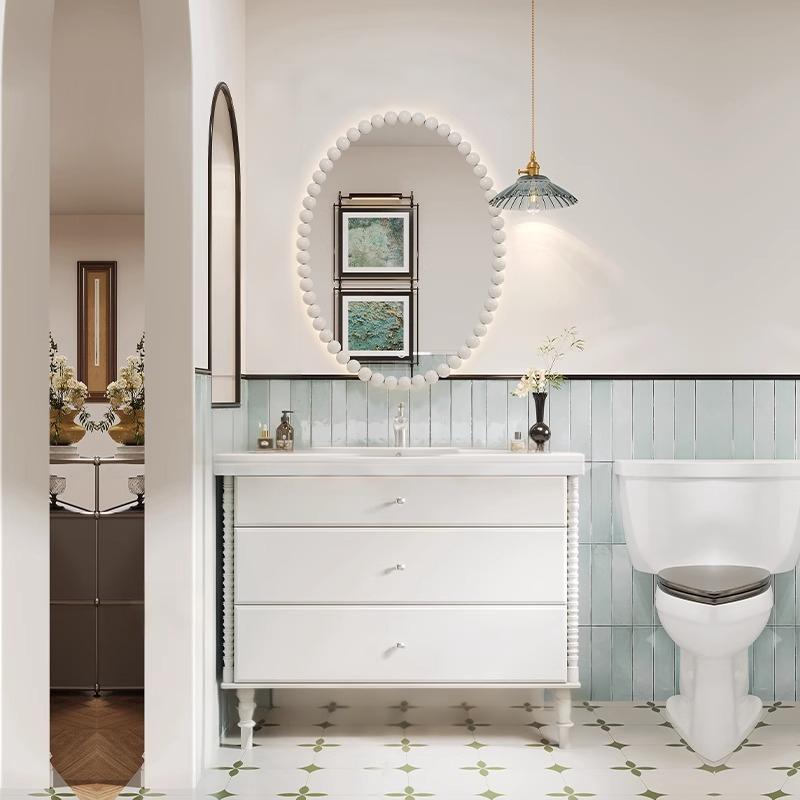 LED Mirror Buying Mistakes: Stop Sample vs Production Disasters 2 MF Europe Style Solidwood bathroom cabinet—17